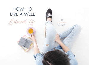I used to wear myself out trying to balance everything going on in my life. At some point, I realized it wasn't working and so I made a shift. Now, I'm finding more ways to live a well balanced life and I'm sharing them with you in this post! Click through to read about it! #compassmylife #betterliving